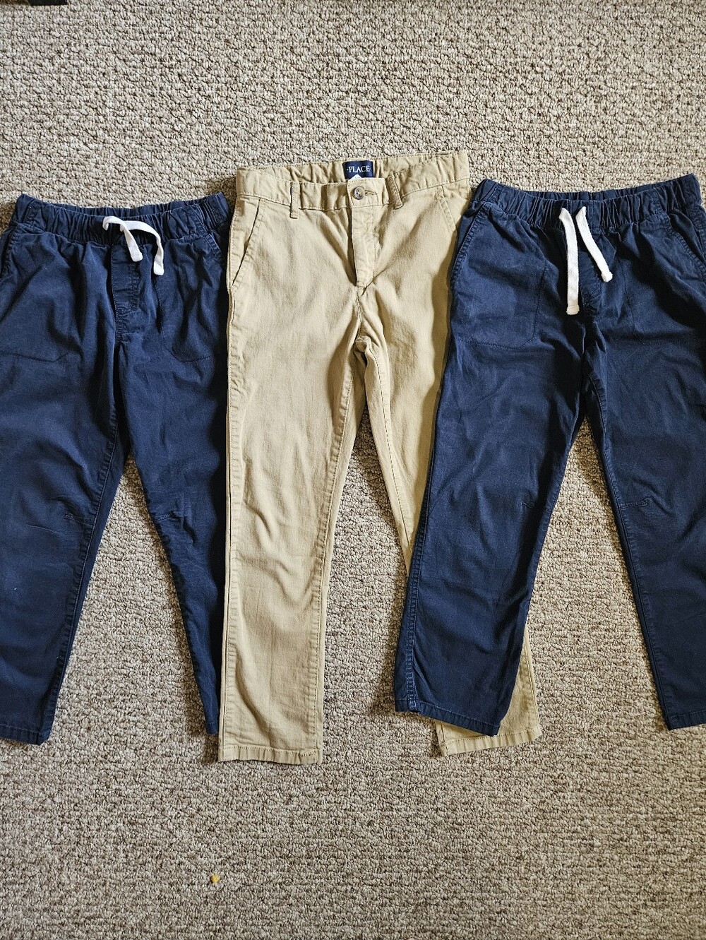 Lot 3 Boys Straight Pants School Pants- Cat&Jack/ Children's Place- Size 10